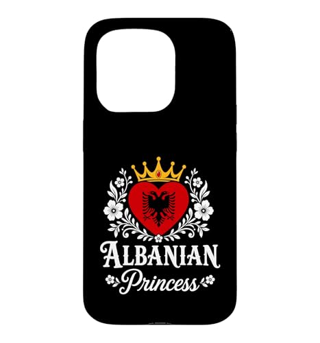 Albanian Princess Albania Flag Proud Albanian Girl �X�}�z�P�[�X iPhone 15 Pro �p