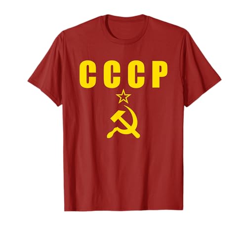 CCCP URSS UNIÓN SOVIÉTICA VINTAGE RETRO COLD WAAR ESTILO Camiseta