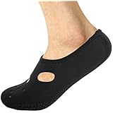 [LONTG] ダイビングソックス マリンソックス メンズ レディース 水泳用靴下 滑り止め 軽量 通気 足袋 水遊び フィンソックス ウォーターシューズ シュート サーフィン アクアシューズ ビーチ 温泉 釣り ヨガ 水陸両用 ソックス ブラック