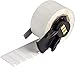 Brady PTL-10-498 TLS 2200 And TLS PC Link 0.75" Height, 0.25" Width, B-498 Repositionable Vinyl Cloth, White Color Label (750 Per Roll)