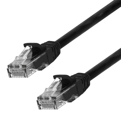 Cable Patch NavePoint CAT6A UTP 1 Ft 10 Unidades Negro miniatura 1