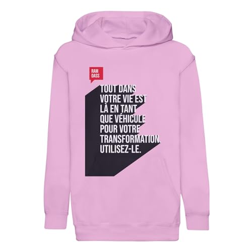 Sweat à capuche enfant Ram Dass cadeau idéal spiritualité zen