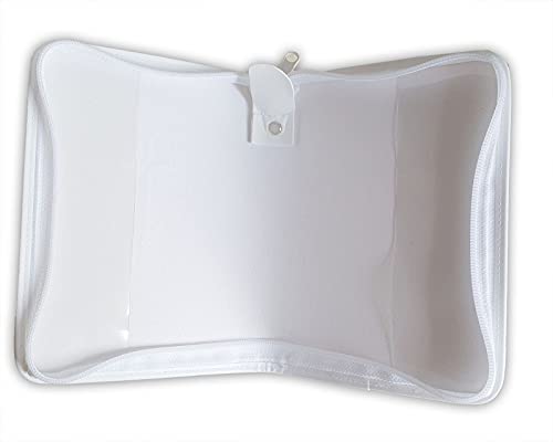 Godslobhoes wit met kruis kunstleer - Image 3