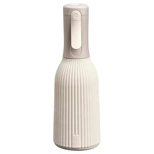 Elho Vibes Fold Plant Mister 0.37ltr - Brumisateur de Plantes - Technologie FLAIROSOL - Plastique Recyclé - L5.9 x B3.7 x H21.1 - Blanc/Blanc Lin