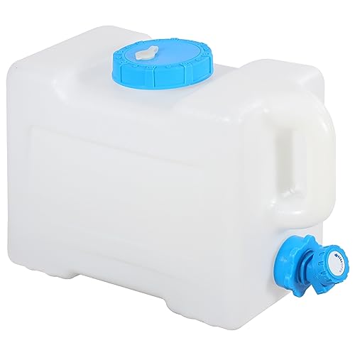 RedSwing Récipient à eau portable de 13 L avec robinet, transporteur de stockage d'eau pour le camping, la randonnée, sans BPA