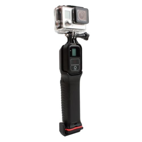 Palo selfie flotante compacto de ABS y tornillo 1/4 para accesorios de cámara deportiva