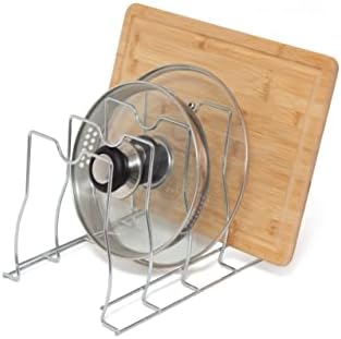 simplywire  Bakeware, Pan and Lid Storage Organiser - Chrome