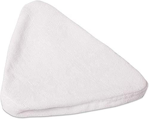PIQIUQIU Waschbar Langlebig Ersatztücher Dampfbesen 4er Pack Dampfbesen Ersatzpads für Dampfreiniger mit Dreieckigem