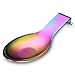 Poggia Cucchiaio Arcobaleno Opaco, Porta Cucchiaio In Acciaio Inossidabile Per Piano Cottura, Porta Utensili Da Cucina Per Mestoli, Pinze, Spatola, Lavabile In Lavastoviglie (1PC-9.5 Pollici)