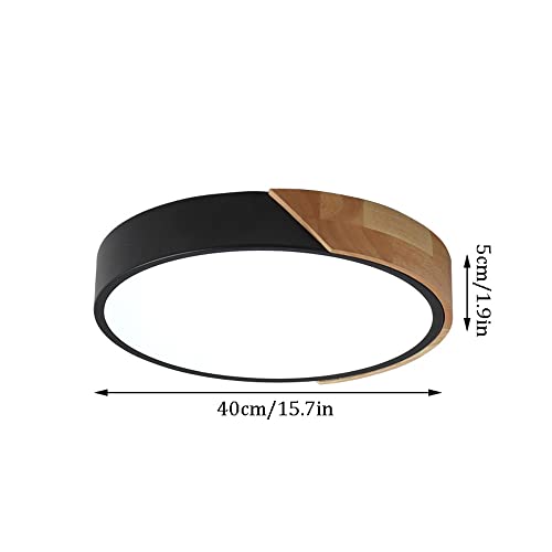 Lámpara de techo de madera para decoración del dormitorio moderno 3