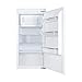 Amica Einbau‑Kühlschrank mit Gefrierfach Schlepptür‑Technik 1020 mm Nische elektronische Steuerung Inverter‑Motor LED Beleuchtung 102 x 54 x 54 cm – Einbau Kühl Gefrierkombination