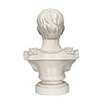 Design Toscano AH250835 Posąg Augusta Cezara Primaporta, 46 cm, żywica poliestrowa, antyczny kamień