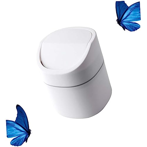 Papelera de Escritorio Compacta MAGICLULU Blanca miniatura 7