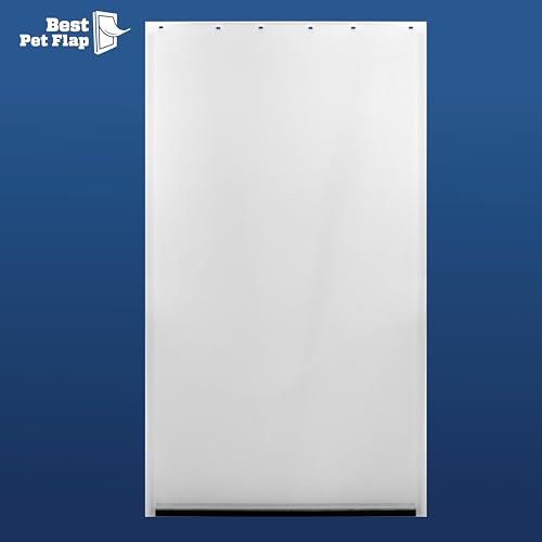 Best Pet Flap XL Ersatz-Hundetür, PVC-Klappe, passend für PetSafe PAC11-11040, Maße: 33 x 61 cm, langlebig, energieeffizient, weniger Schrumpfung, BPA-frei