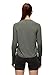 prAna Womens Sol Searcher Long Sleeve Crew, Thyme, Large