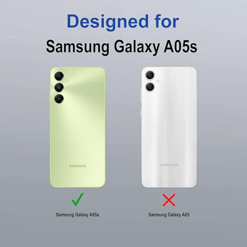 Image of AIBEX Compatible for Samsung A05S Flip Cover Leather Finish | Inside TPU with Card Pockets | Wallet Stand | Complete Protection Flip Case - Green