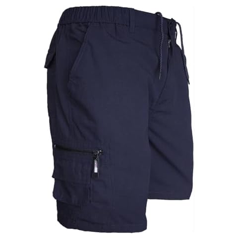 JUST LOOK Men's Lightweight Cargo Shorts Cover
