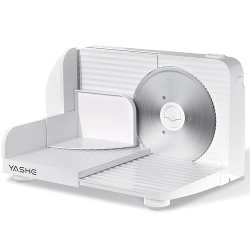 YASHE Trancheuse Électrique Pliable, 180W Trancheuse...