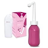 Peri Bottle for Postpartum Care, Perineal Bottle for New Mom Postpartum Essential, 10 Oz Upside Down Peri Bottle for Postpartum Recovery, Portable Bidet for Women