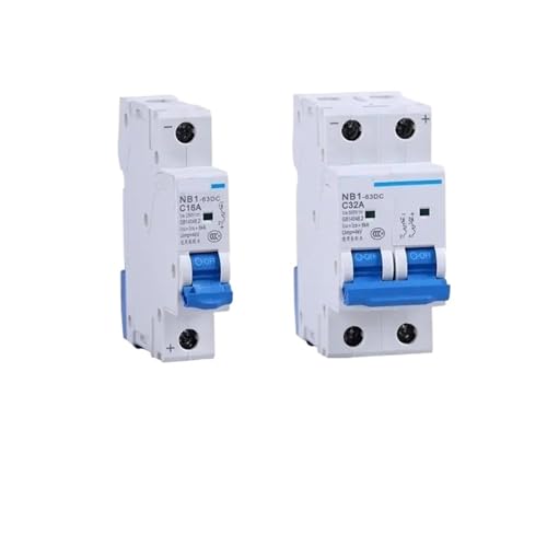 Disjoncteur CC 2P empêchant la surchauffe des circuits solaires 500V 20A