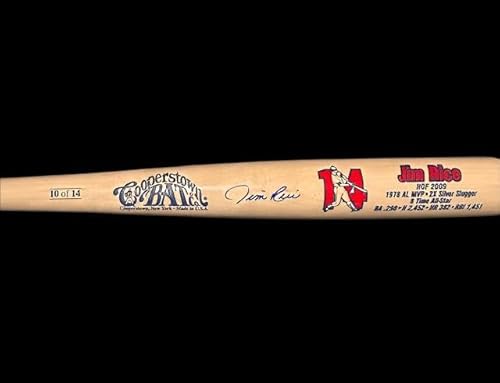 Jim Rice Autographed Cooperstown Bat - 01 - Autographed MLB Bats