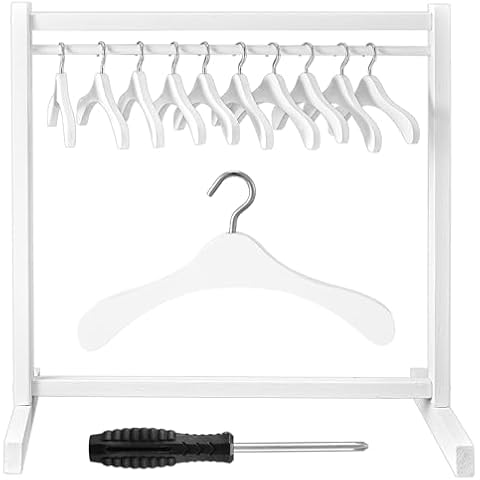 Civaner Doll Garment Rack Set Cover