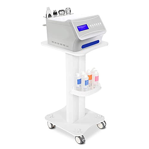 Trolley Tragbar Medizinischer Wagen mit Ablagefach & Bremsrad Gerätewagen...