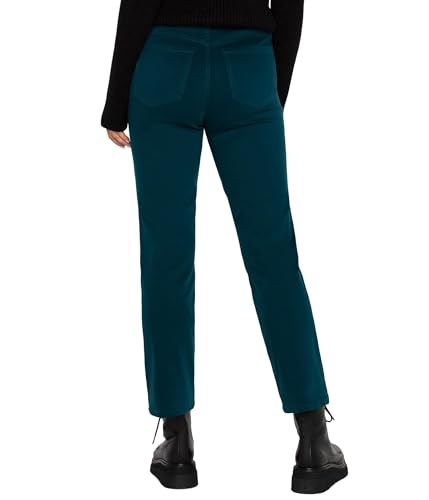 Liverpool Women's Liv Non Skinny Hi-Rise Soft Stretch Twill in Dark Forest2