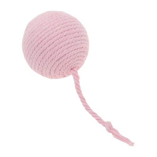 CAPASTEC Rosa Katzenkaukugeln mit Glocke