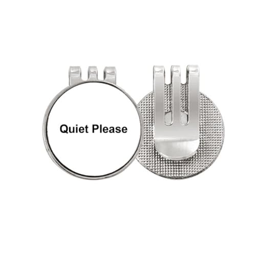 Clip de golf no/no Quiet Please parfait pour vos parcours du week-end