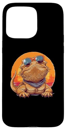Bearded Dragon Lizard Lover Funny Breaded Dragon �X�}�z�P�[�X iPhone 15 Pro Max �p