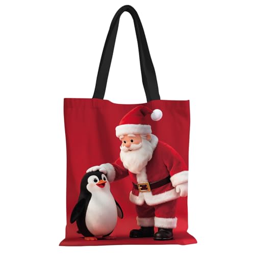 ANNA QUEEN Christmas Tote Bag for Women- Large...