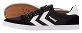 Low-top hummel Unisex Erwachsene Slimmer Stadil Low Sneaker, Black White Kh, 42 EU