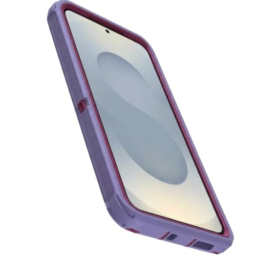 Image of OtterBox Samsung Galaxy S25 & Galaxy S24 (Only) - Defender Series Case - Violet Current (Purple & Pink) - Rugged & Durable - with Port Protection - Wireless Charging Compatible