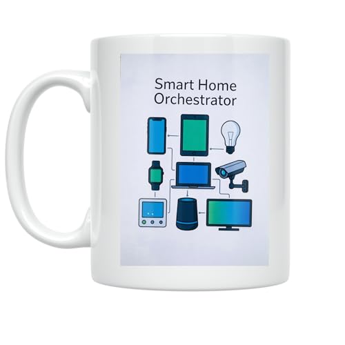 Smart Home Enthusiast Coffee Mug - Smart Home Orchestrator Design
