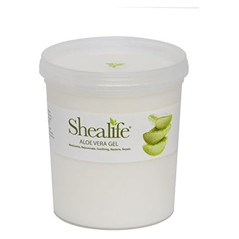 ALOE VERA GEL, for Moisturing & Treating Dry Skin: Moisturise, Rejuvenate, Soothing, Restore, 1000 ml Tub Cover