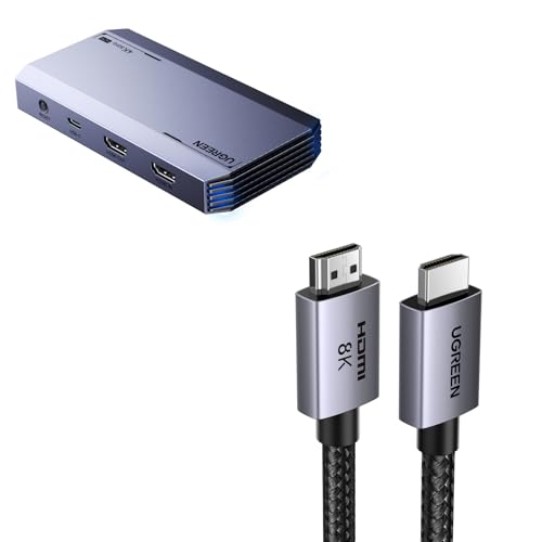 Tarjeta de captura de video HDMI y cable ultra velocidad 8K con materiales blindados
