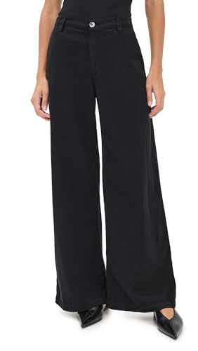 AG Adriano Goldschmied Women's Caden Wide Leg Pants, Super Black, 25 AG Adriano Goldschmied Women's Caden Wide Leg Pants, Super Black, 25