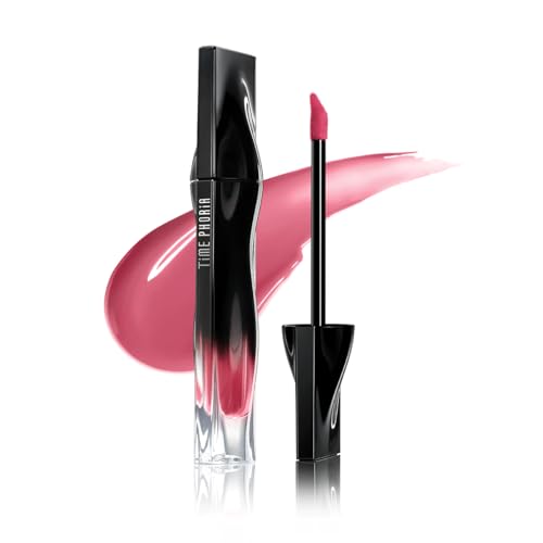 Stellar Dust Lip Stain 001 Nova, Transfer-Proof & Smudge-Proof Lip Gloss, Soft Pink Tinted Glossy Finish, High-Pigment Vibrant Color, Hydrating Lightweight Long-Lasting Lip Makeup for Women