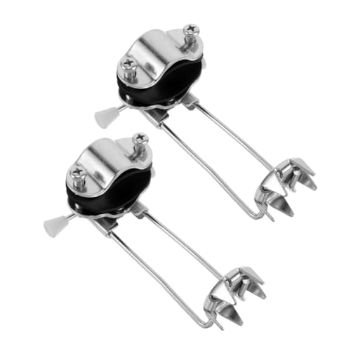 BESPORTBLE 1セット 松葉杖とアイゼン 雪装備 アイスクローアイゼン アイゼンアイスクリート おしゃれな女性用ステッキ アイストラクションクリート 階段を登る杖 Black ステンレス鋼 2個