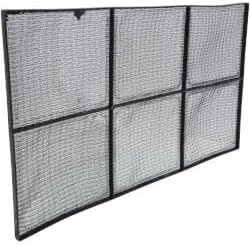 Permanent Plastic Filter, 12" x 20" x 3/8", 54-22699-01