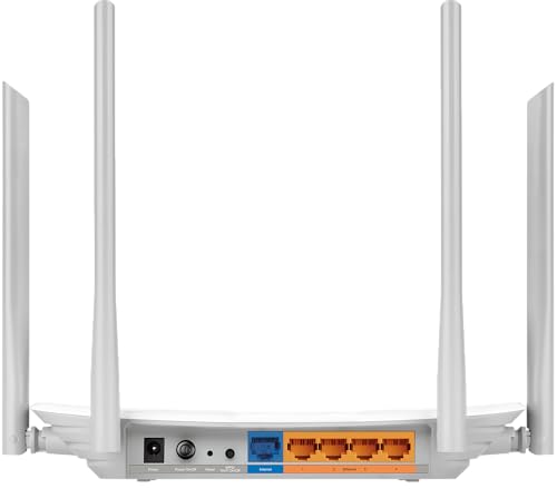TP-Link Archer C50 AC1200 Dual Band Wireless Cable Router, Wi-Fi Speed Up to 867 Mbps/5 GHz + 300 Mbps/2.4 GHz, Supports Parental Control, Guest Wi-Fi, VPN (Black) view 2