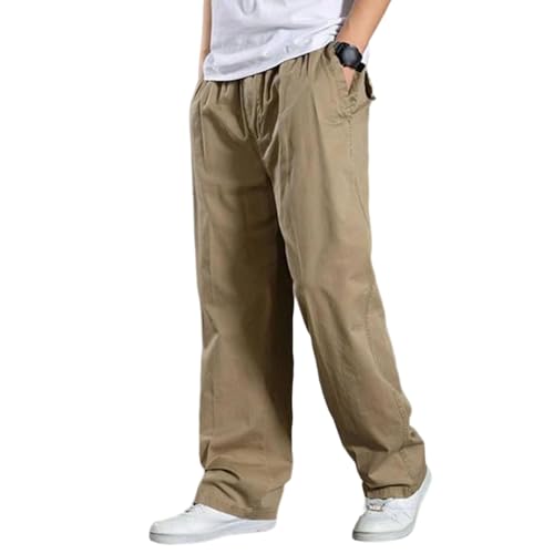 Pantalon cargo léger en sergé homme coupe ample pour en finir avec les vêtements serrés