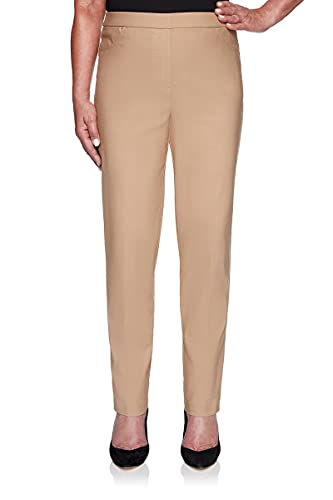 Alfred Dunner Women's Proportioned Medium Allure Slim Pant