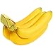 Juvale Fake Fruit Bananas - Artificial Fruit Plastic Bananas Still Life Paintings, Storefront Decoration, Kitchen Decor, Yellow, 7 x 5.5 x 3.5 inches