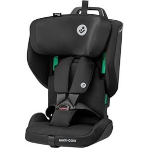 Maxi-Cosi Nomad Plus, Inklapbare Autostoel, 15 Maanden – 4 Jaar, 67-105 cm, Draagbare Reis Autostoel, Ultra-Compact & Lichtgewicht, Bescherming Zijdelingse Botsing, Past in elke auto, Authentic Black