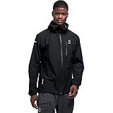Adult article: no Haglöfs Regenjacke Herren L.I.M Jacket wasserdicht, Winddicht, atmungsaktiv True Black L L