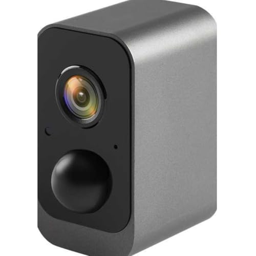 Sxmrmnx TUya - Batería inteligente impermeable inalámbrica WiFi vigilancia, visión nocturna infrarroja, para exteriores, hogar, vigilancia PIR inalámbrica
