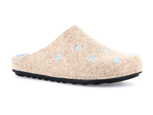 Chaussons feutre femme Grunland Pila CI2971 l'élégance d'intérieur