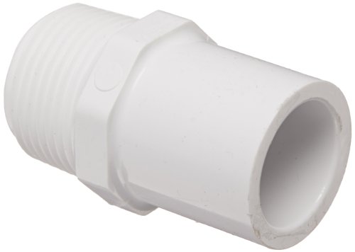 pipe spigot - Spears 461 Series PVC Pipe Fitting, Adapter, Schedule 40, 3/4